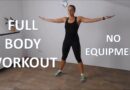 Full body workout for women – at home with no equipment